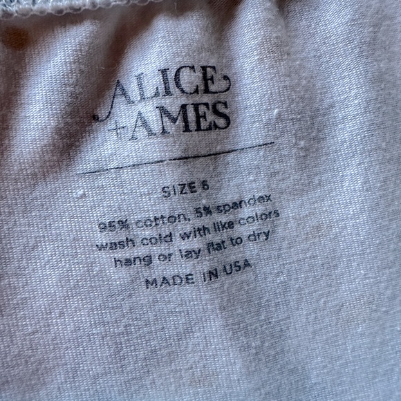 Alice & Ames Blue Floral Dress Size 6 - Picture 3 of 3